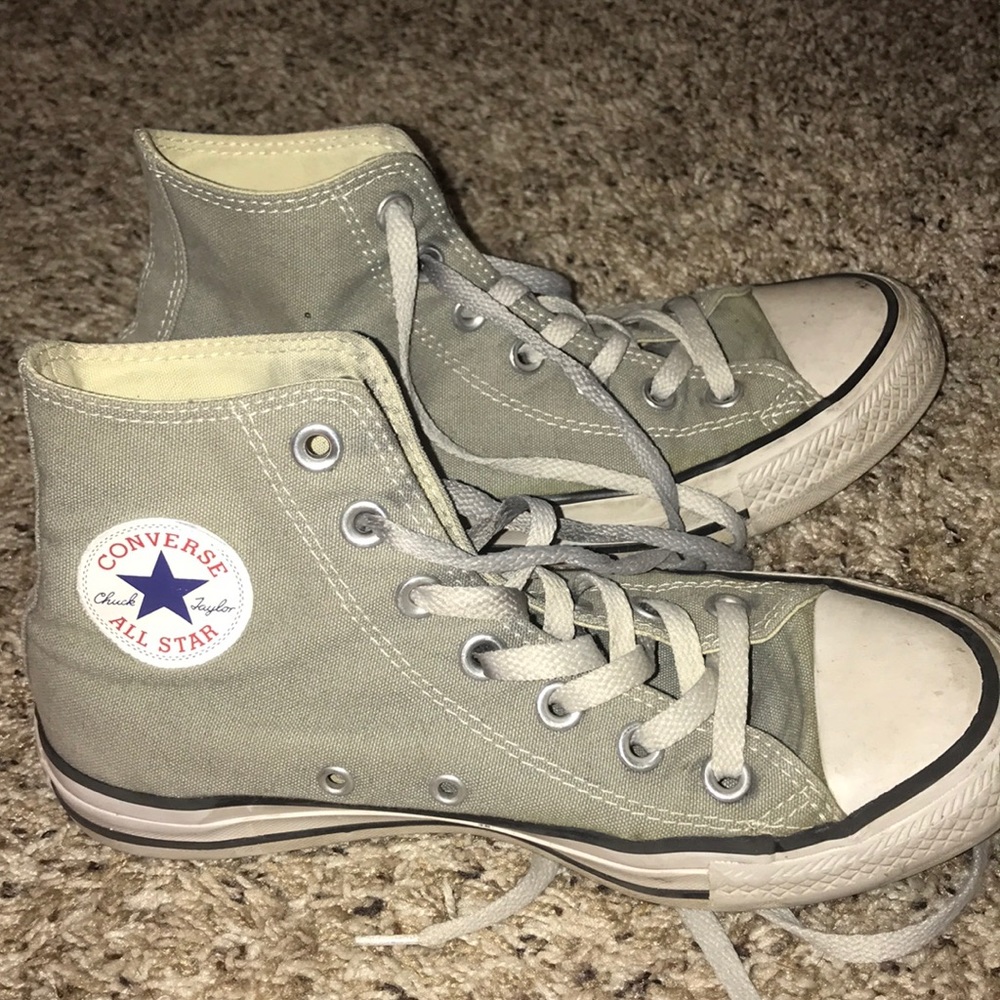 Grey Converse